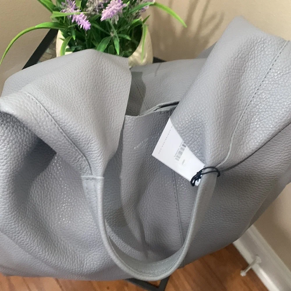 Kurt Geiger London Violet Leather Hobo Bag